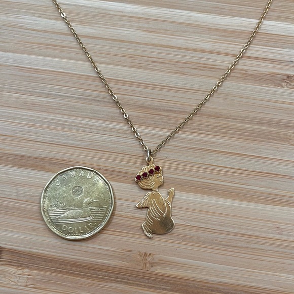 Vintage Angel Necklace - Picture 1 of 3